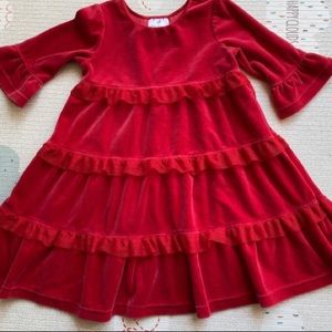 Hanna Andersson velour dress size 4